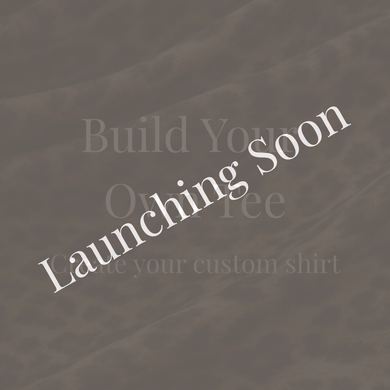 Build Your Own Tee