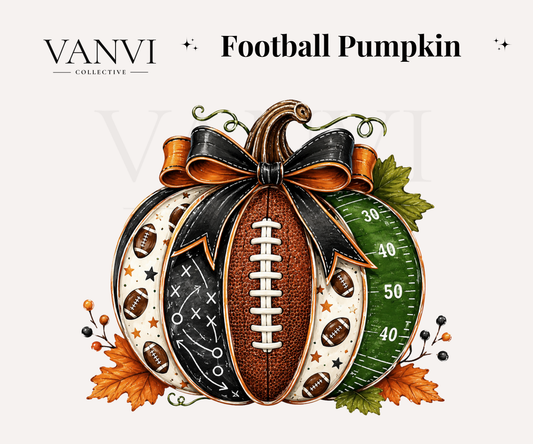 Football Pumpkin